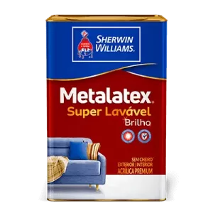 METALATEX BRILHO SUPERLAVAVEL BRANCO GELO 18L SHERWIN WILLIAMS